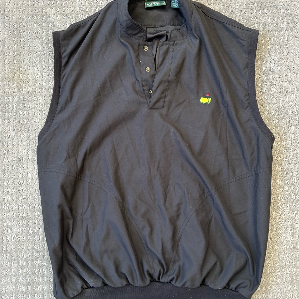 Masters Collection Black Vest Mens Xl